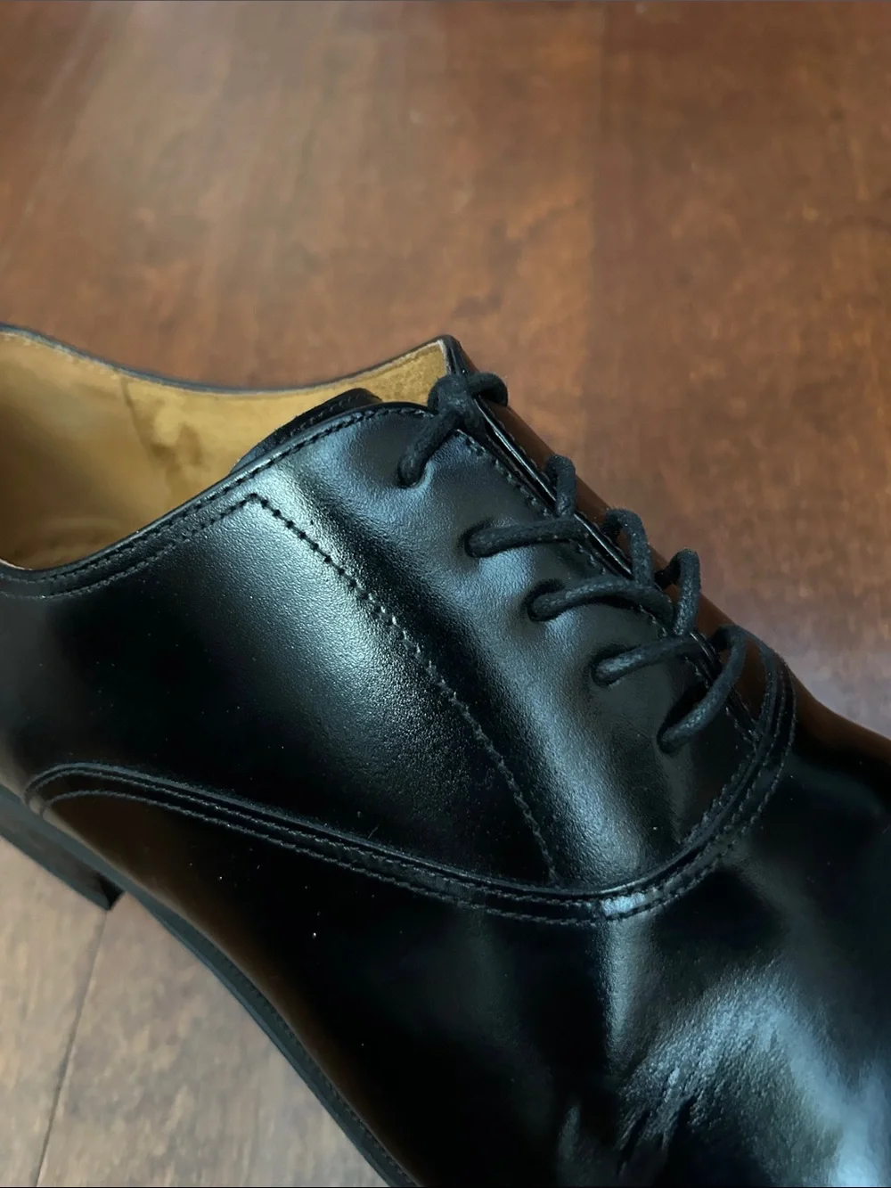 Florsheim Corbetta Cap Toe Oxford in Black Leather, Size 14